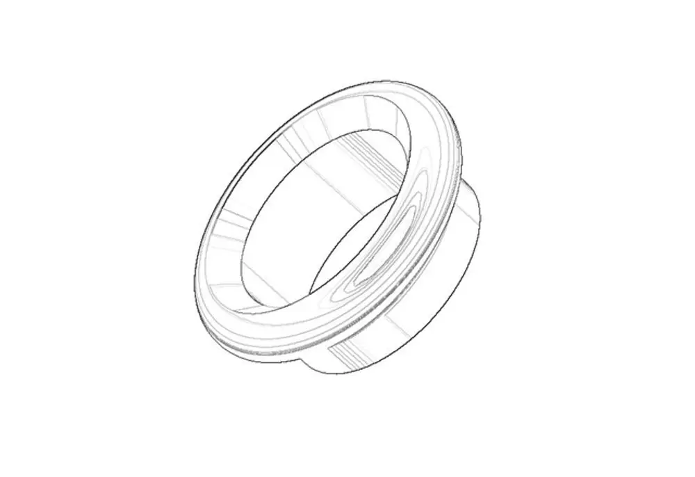 DORNBRACHT Griff ERSATZTEILE 092037001 D. 16 x 6 mm Messing (23kt Gold), 092037001-09 Galeriebild 1